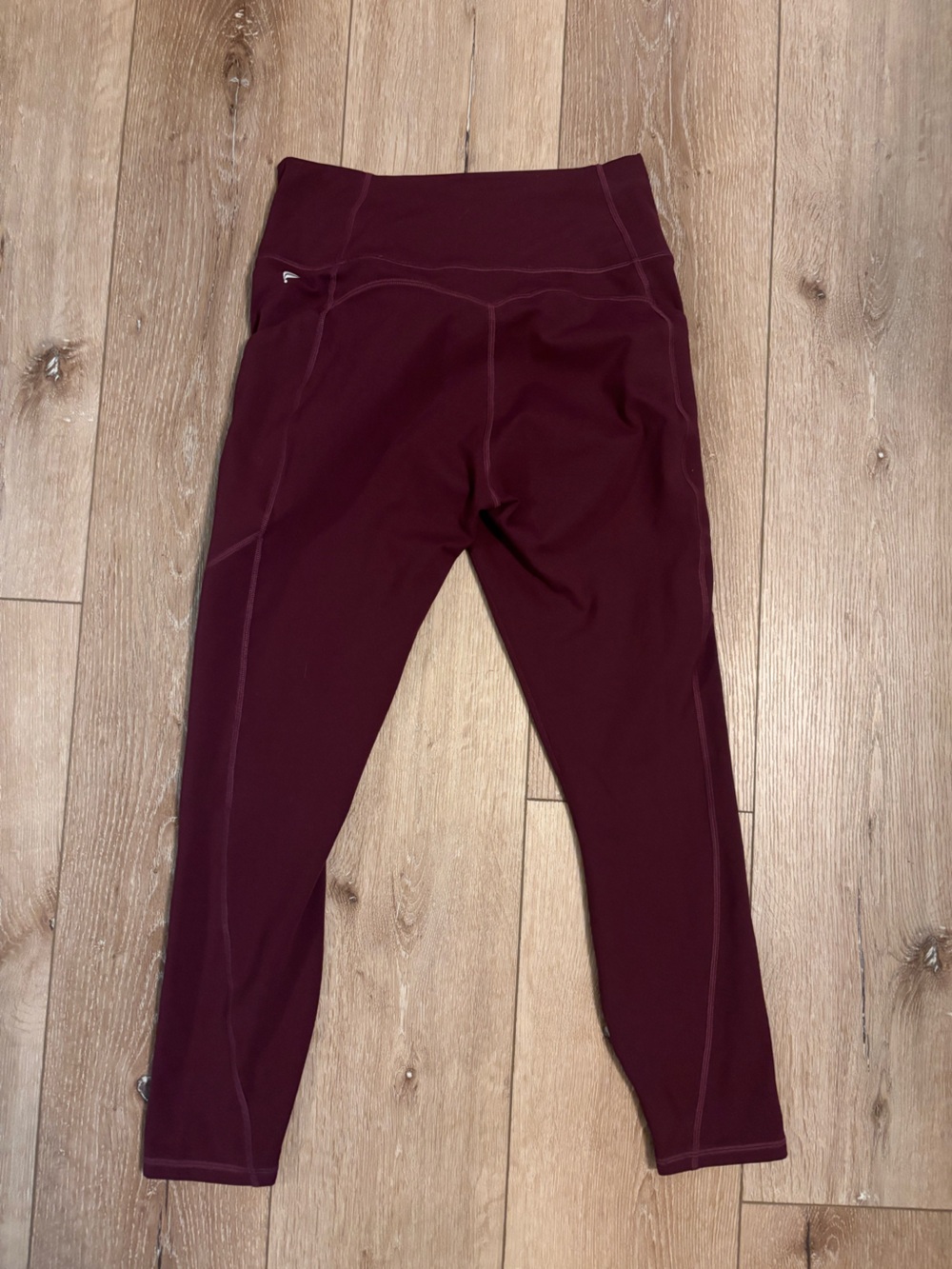 Burgundy Fabletics Leggings